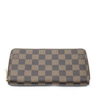 Louis Vuitton Zippy Wallet Brown Damier Ebene — view 8