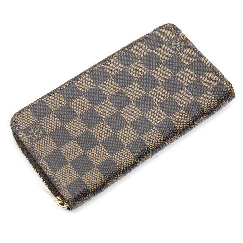 Louis Vuitton Zippy Wallet Brown Damier Ebene — view 6