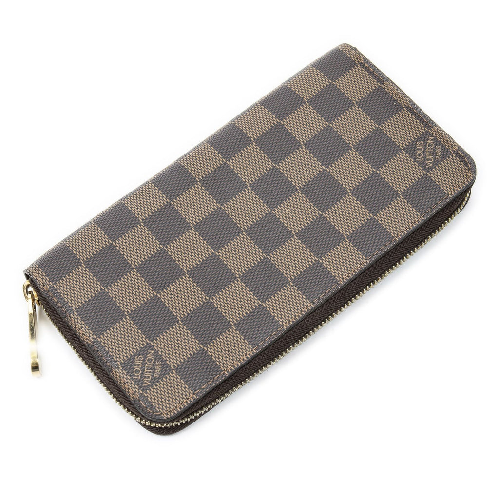 Louis Vuitton Zippy Wallet Brown Damier Ebene — view 2