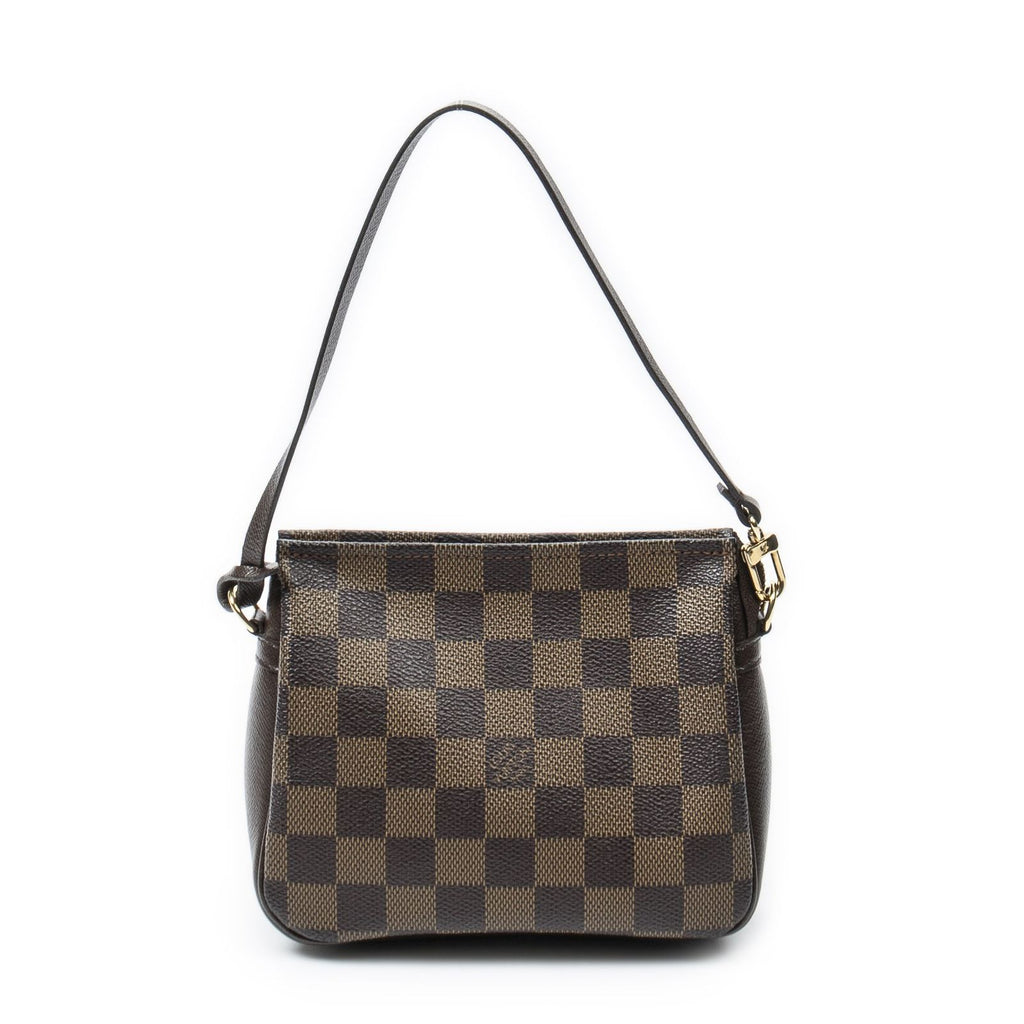 Louis Vuitton Trousse Makeup Pouch Brown Damier Ebene