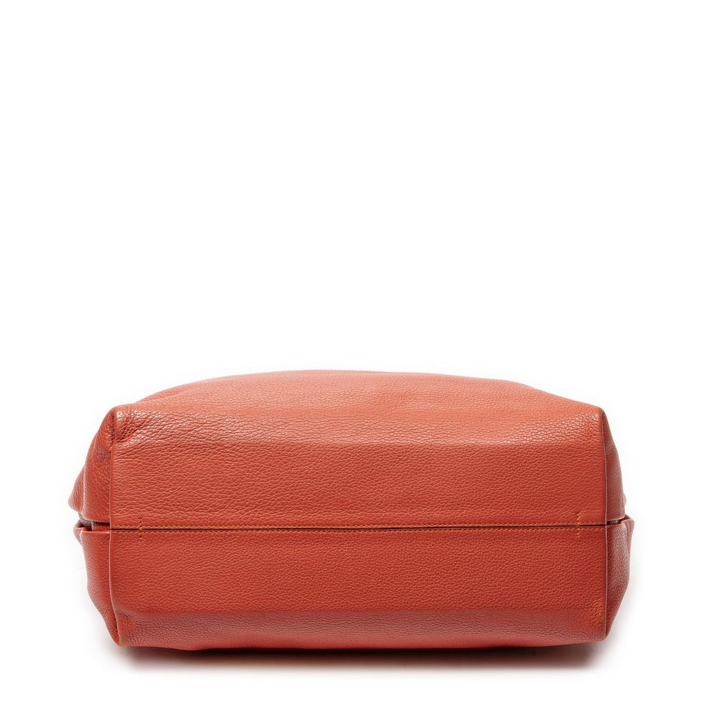 Loewedunas Hobo Pink Gray Calfskin Leather — view 6