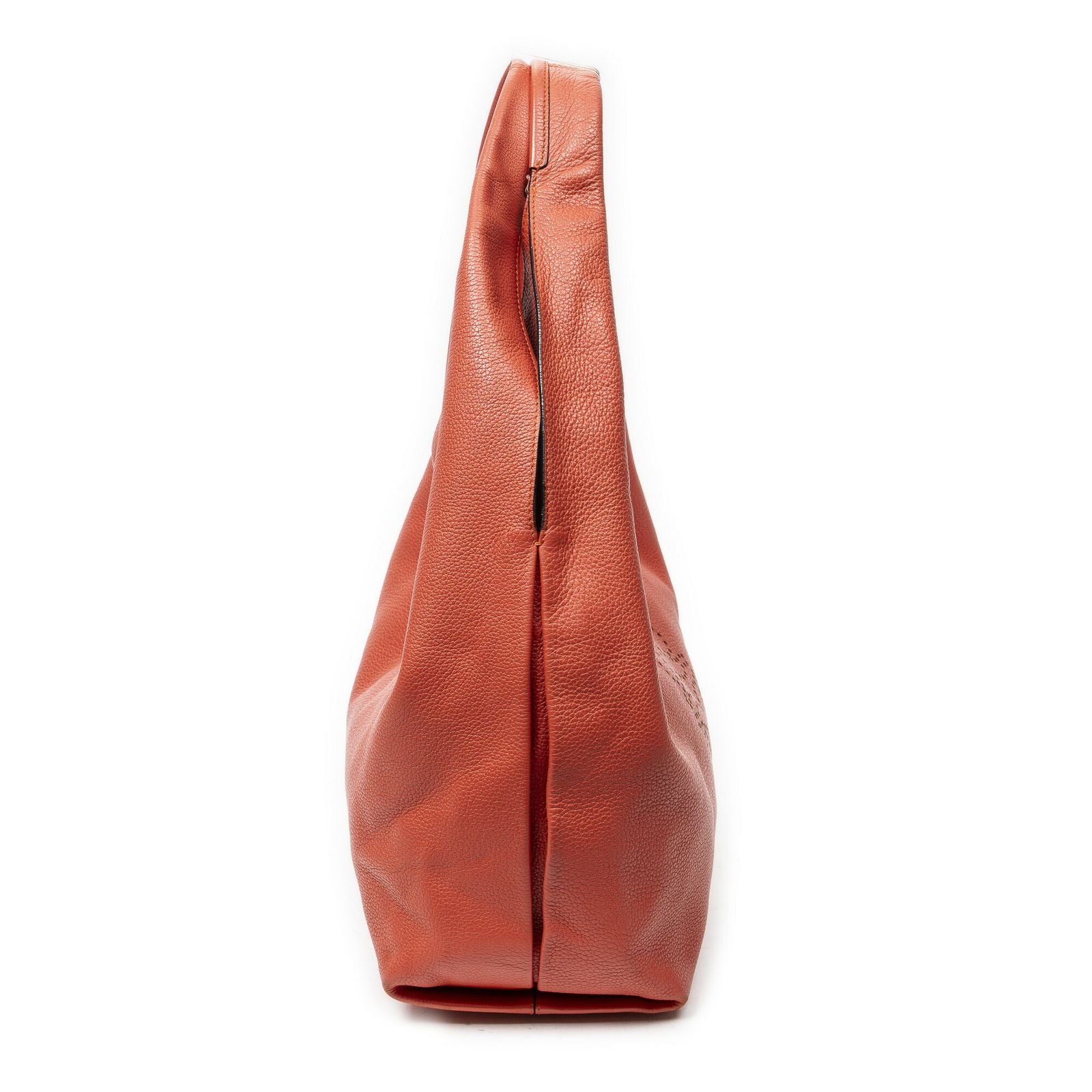Loewedunas Hobo Pink Gray Calfskin Leather — view 4