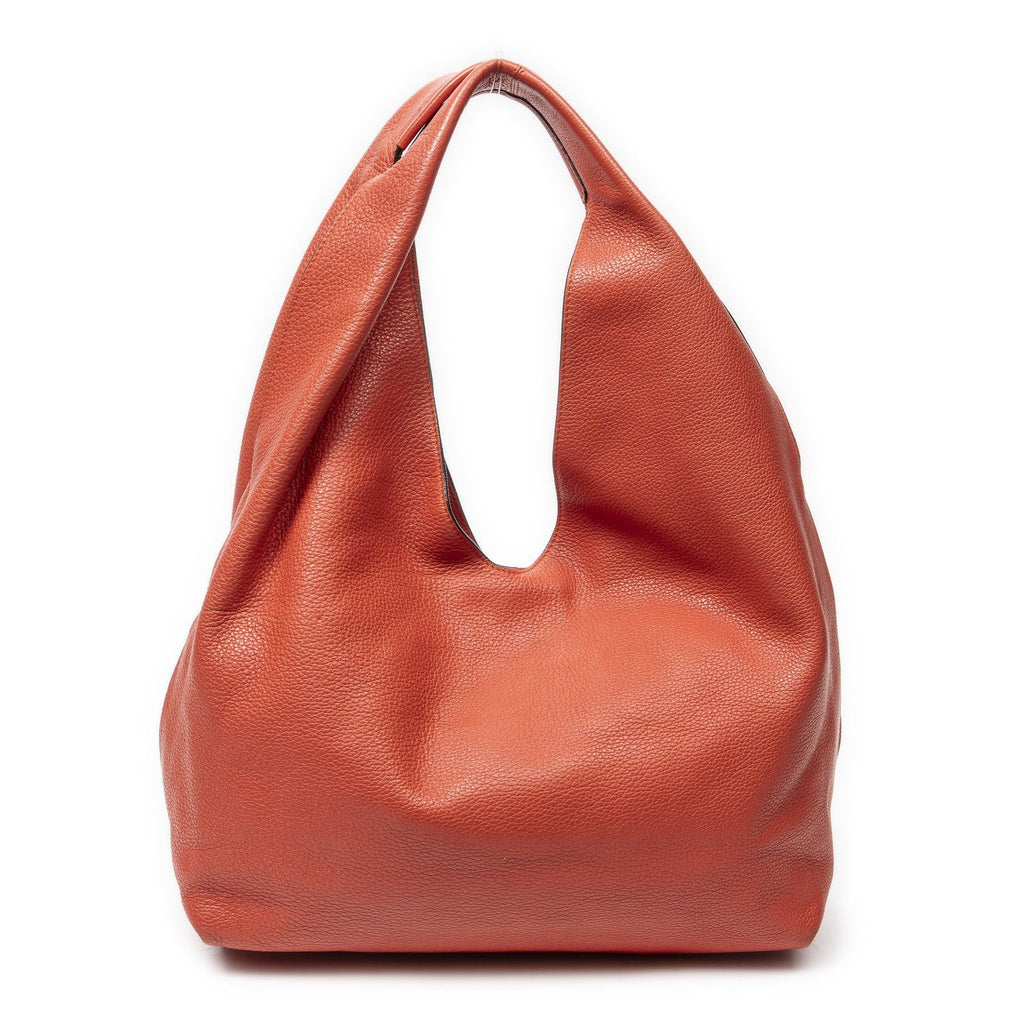 Loewedunas Hobo Pink Gray Calfskin Leather — view 5