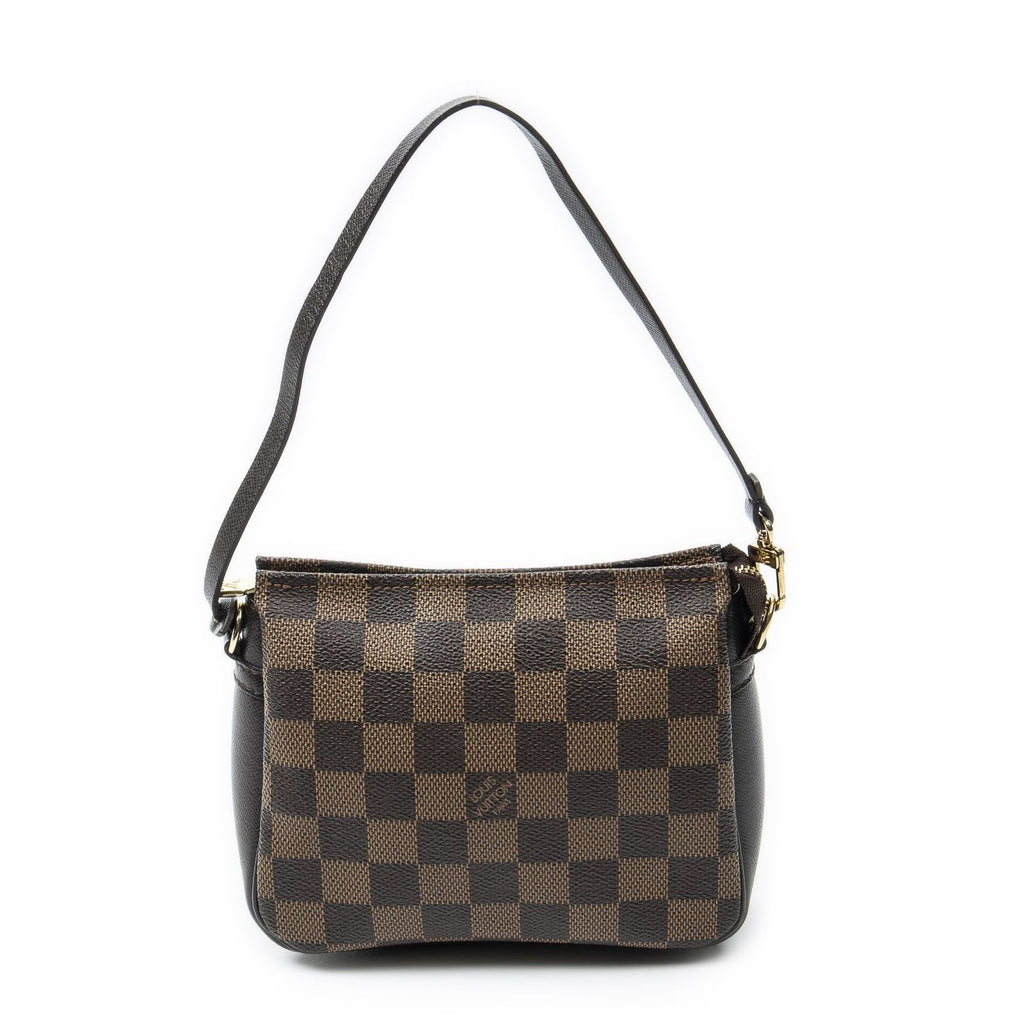 Louis Vuitton Trousse Makeup Pouch Brown Damier Ebene