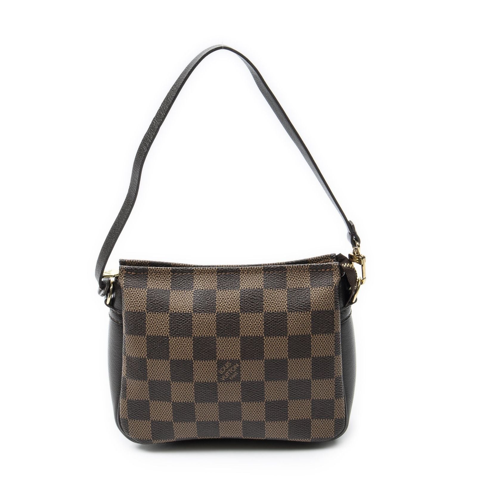 Louis Vuitton Trousse Makeup Pouch Brown Damier Ebene