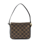 Louis Vuitton Trousse Makeup Pouch Brown Damier Ebene