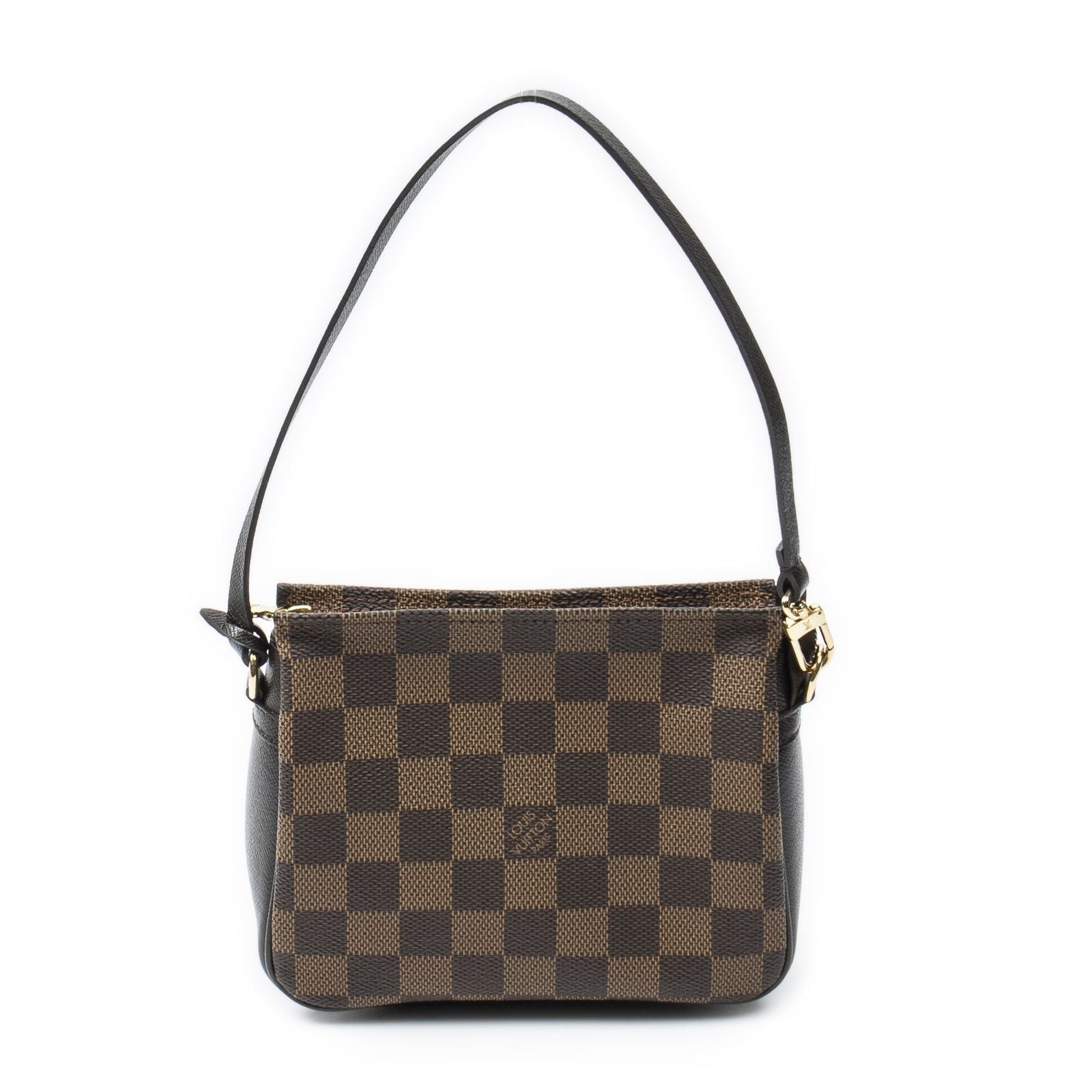 Louis Vuitton Trousse Makeup Pouch Brown Damier Ebene