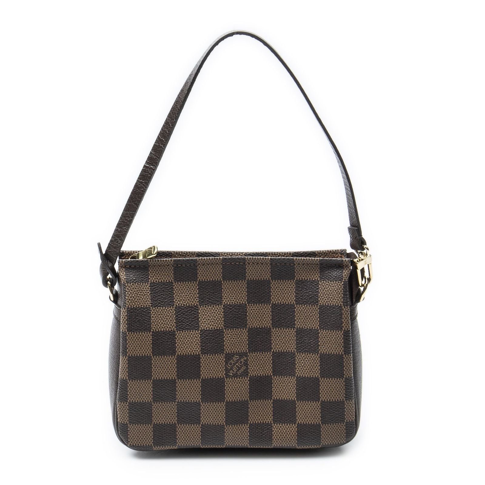 Louis Vuitton Trousse Makeup Pouch Brown Damier Ebene