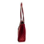 Gucci Square Jackie Tote Red GG Canvas — view 3