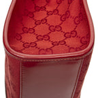 Gucci Square Jackie Tote Red GG Canvas — view 8