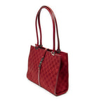 Gucci Square Jackie Tote Red GG Canvas — view 2