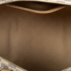Louis Vuitton Speedy Ivory Damier Azur Handbag — view 9