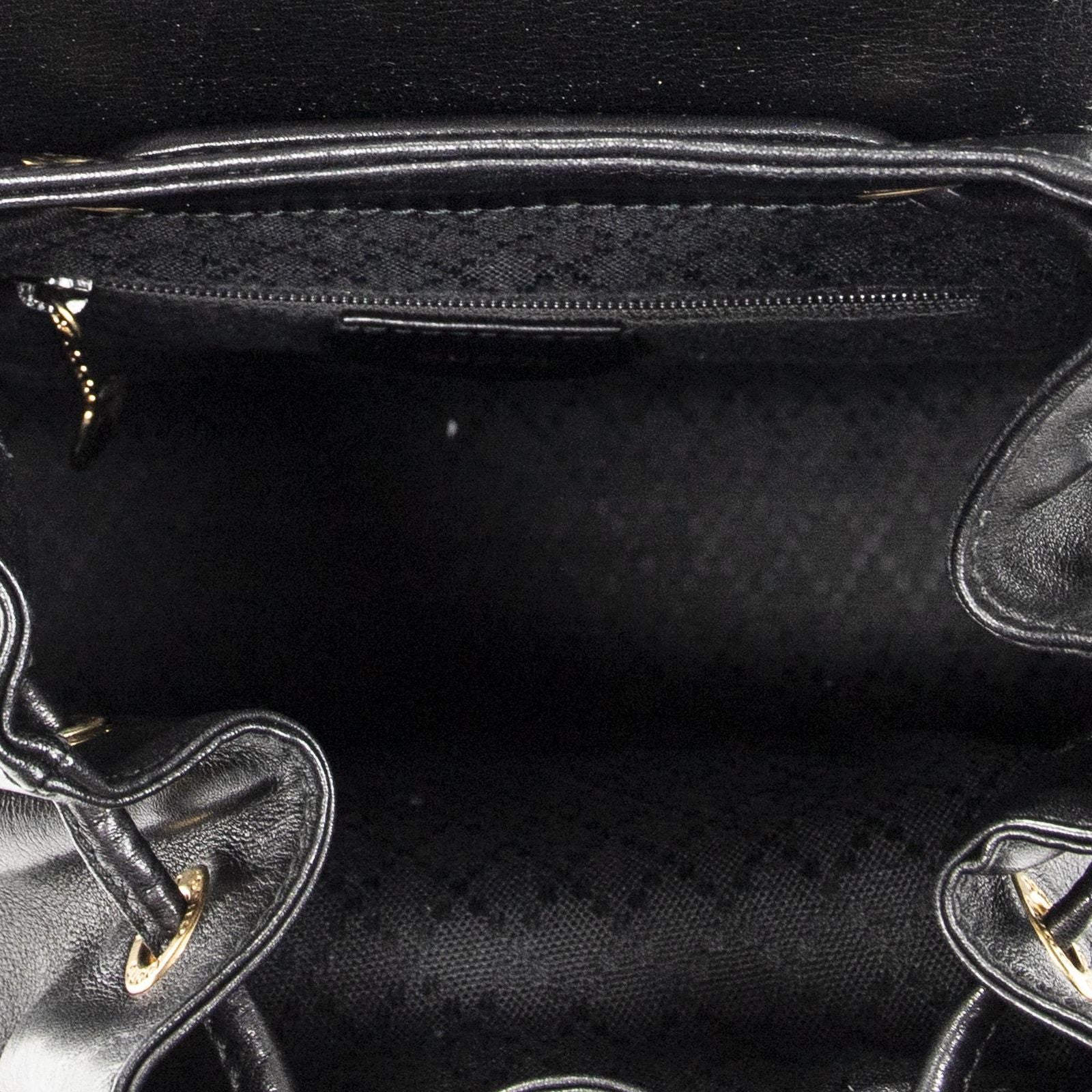 Gucci Minibumbu Backpack Black Calfskin Leather — view 9