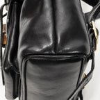 Gucci Minibumbu Backpack Black Calfskin Leather — view 8