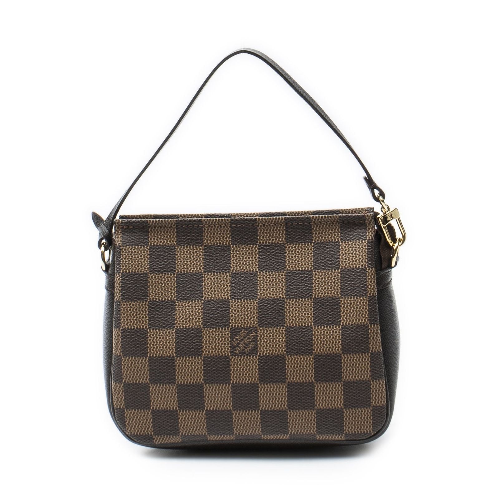 Louis Vuitton Trousse Makeup Pouch Brown Damier Ebene