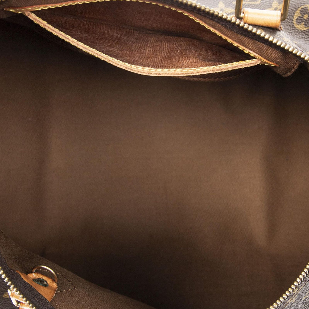 Louis Vuitton Speedy Brown Monogram Canvas Handbag — view 9