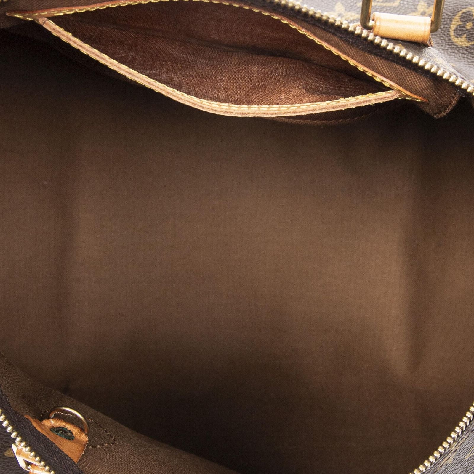 Louis Vuitton Speedy Brown Monogram Canvas Handbag — view 9