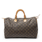 Louis Vuitton Speedy Brown Monogram Canvas Handbag