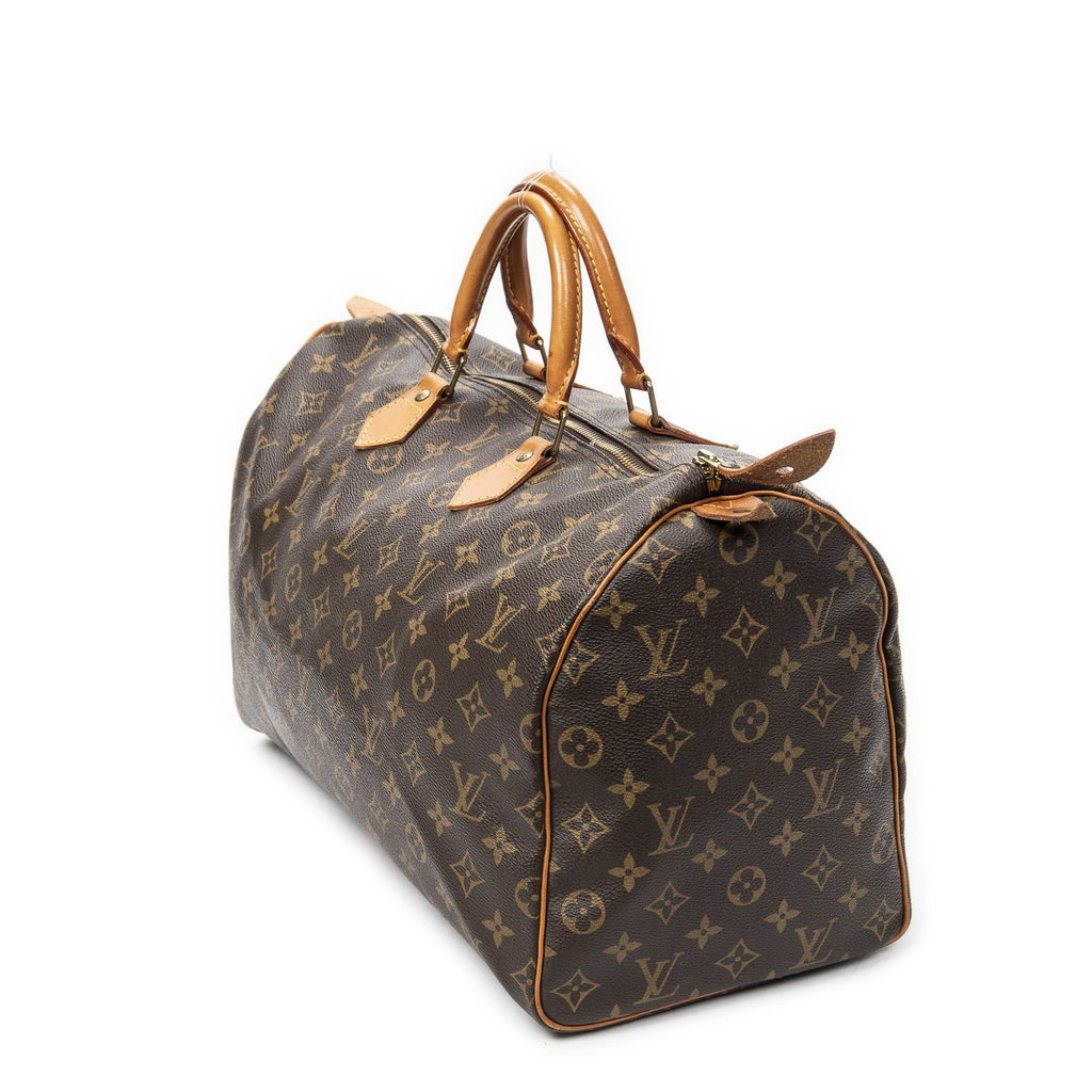 Louis Vuitton Speedy Brown Monogram Canvas Handbag — view 2