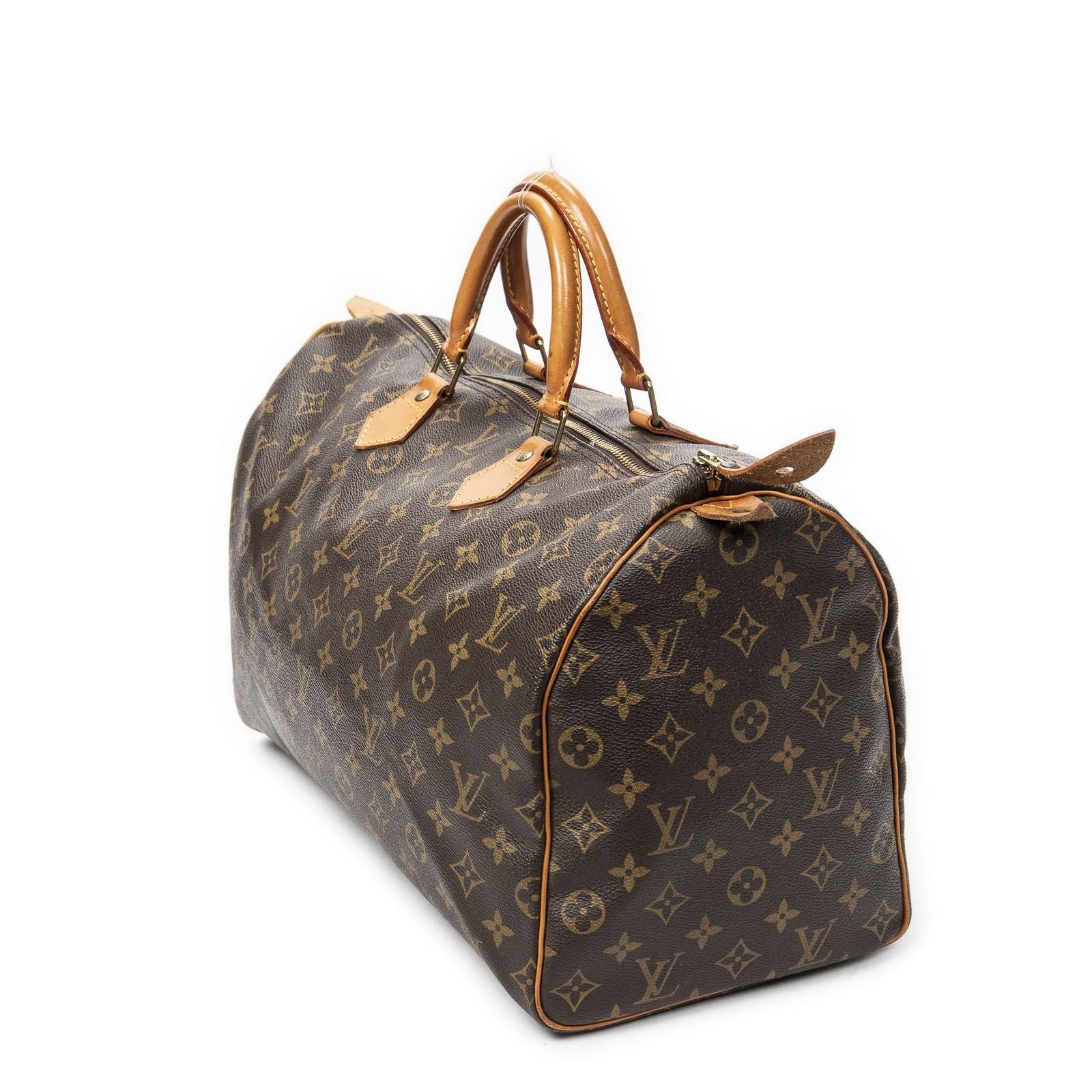 Louis Vuitton Speedy Brown Monogram Canvas Handbag — view 2
