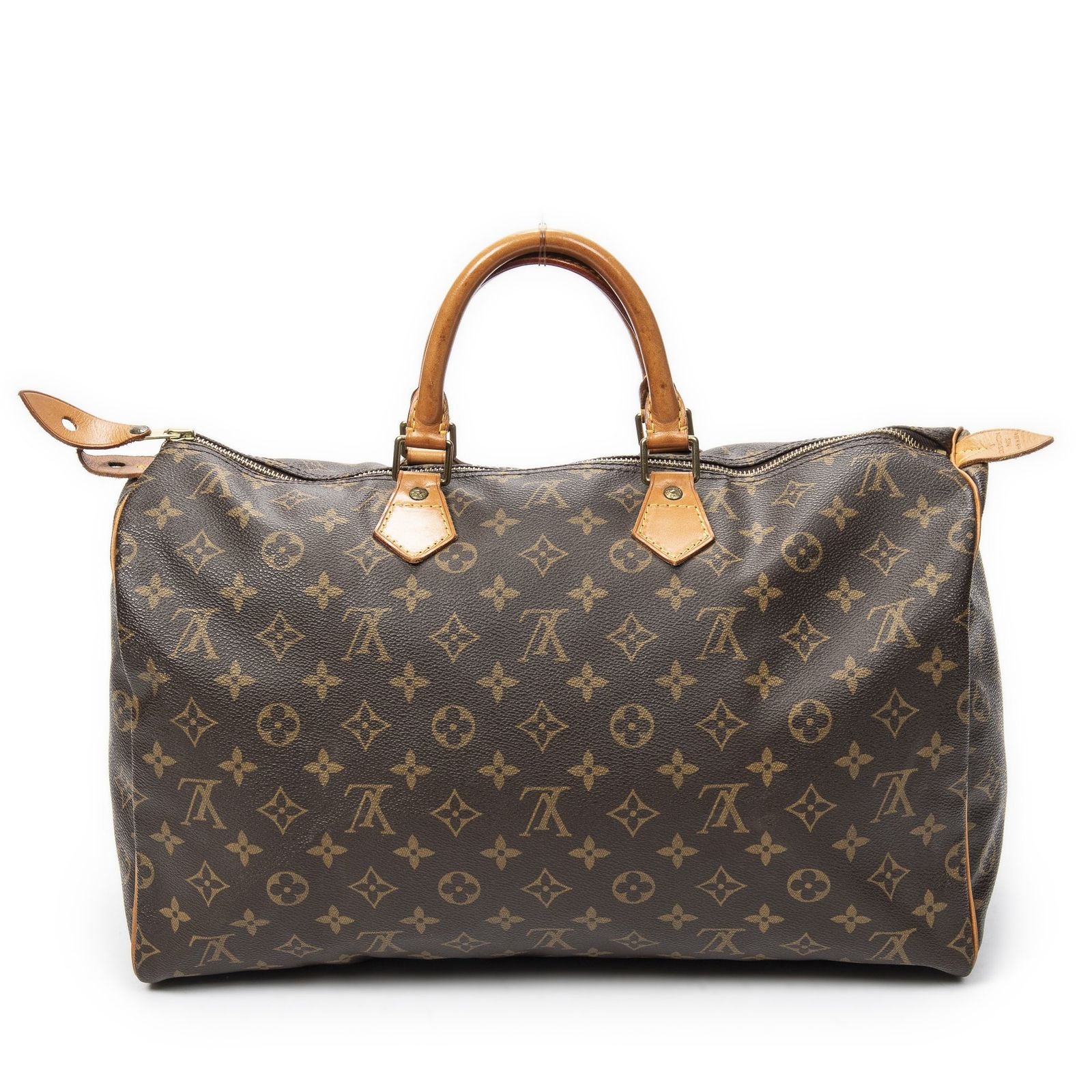 Louis Vuitton Speedy Brown Monogram Canvas Handbag — view 5