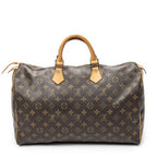 Louis Vuitton Speedy Brown Monogram Canvas Handbag — view 5