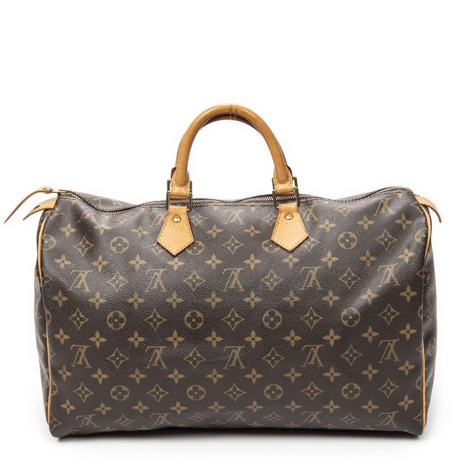 Louis Vuitton Speedy Brown Monogram Canvas Handbag — view 5