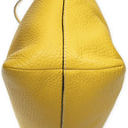 Prada Convertible Zip Tote Yellow Vitello Dyno — view 7