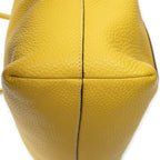Prada Convertible Zip Tote Yellow Vitello Dyno — view 8