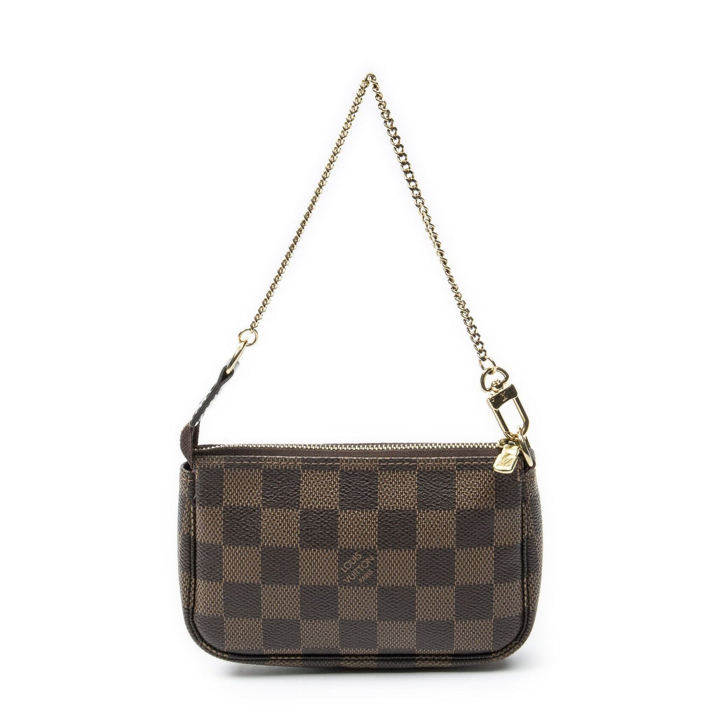 Louis Vuitton Mini Pochette Brown Damier Ebene