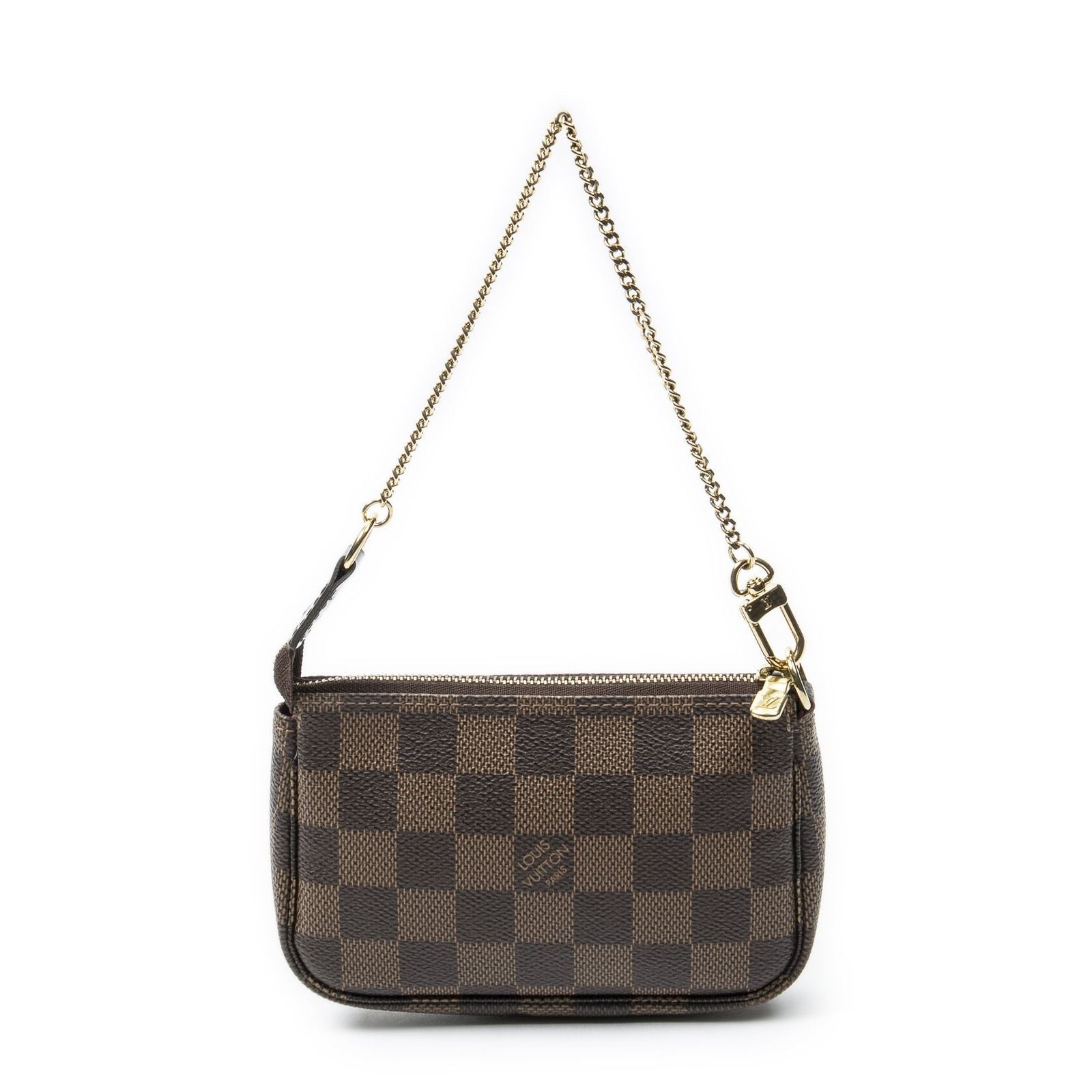 Louis Vuitton Mini Pochette Brown Damier Ebene