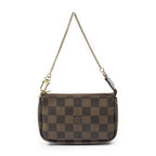 Louis Vuitton Mini Pochette Brown Damier Ebene — view 5