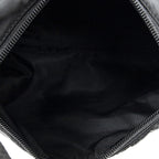 Prada Mini Zip Hobo Black Nylon Canvas — view 9