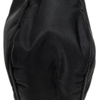 Prada Mini Zip Hobo Black Nylon Canvas — view 8