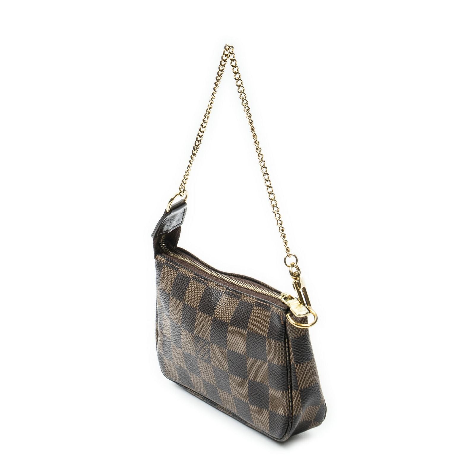 Louis Vuitton Mini Pochette Brown Damier Ebene — view 2