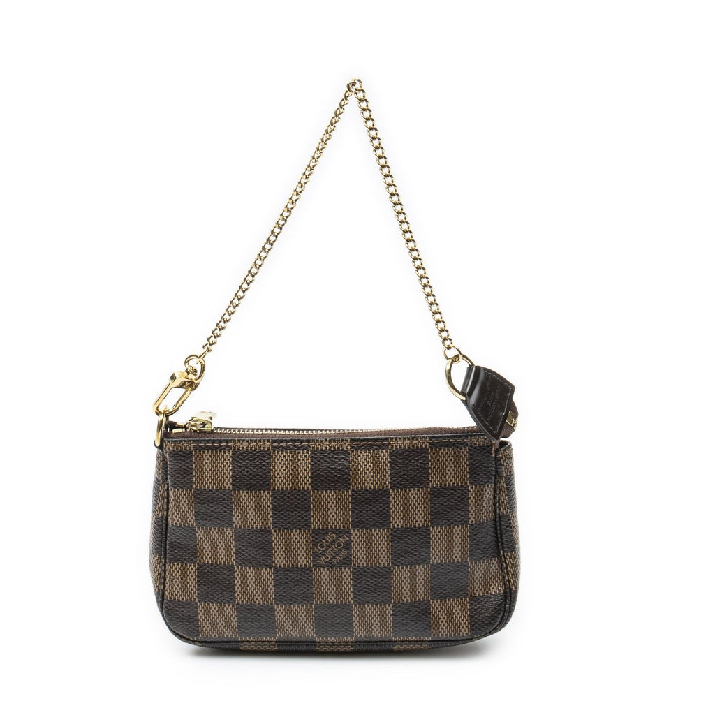 Louis Vuitton Mini Pochette Brown Damier Ebene — view 5
