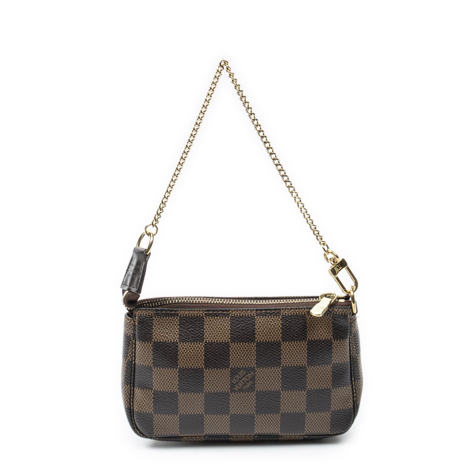 Louis Vuitton Mini Pochette Brown Damier Ebene
