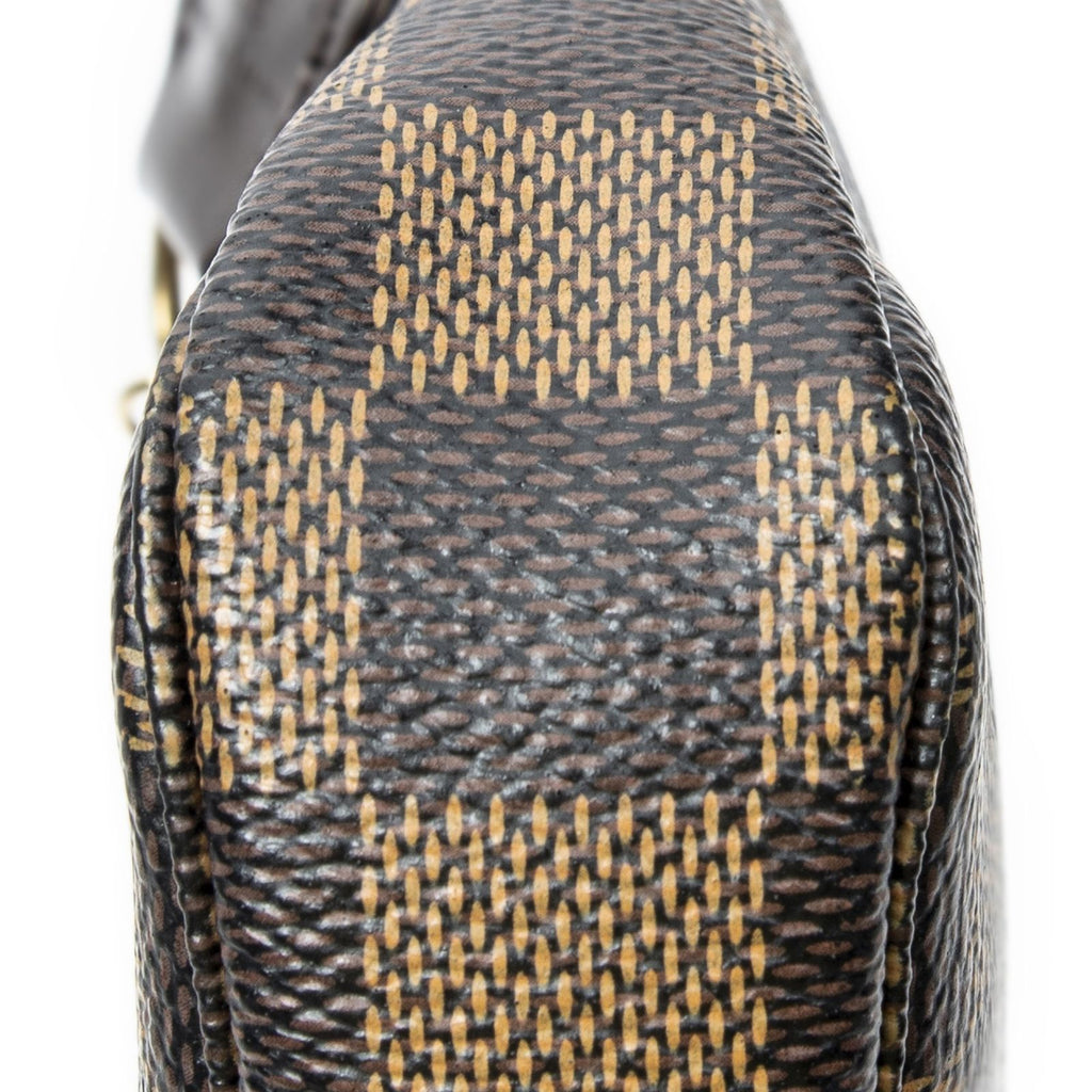 Louis Vuitton Mini Pochette Brown Damier Ebene — view 8