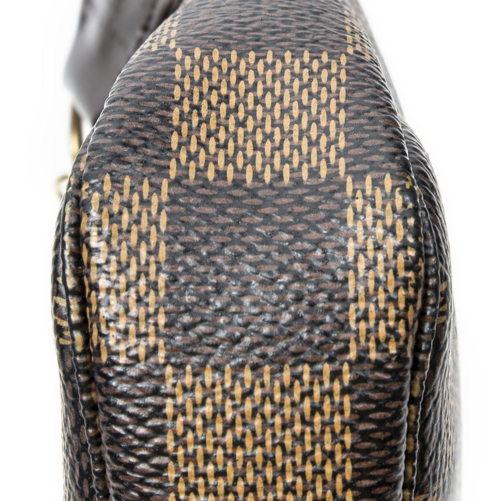 Louis Vuitton Mini Pochette Brown Damier Ebene — view 8
