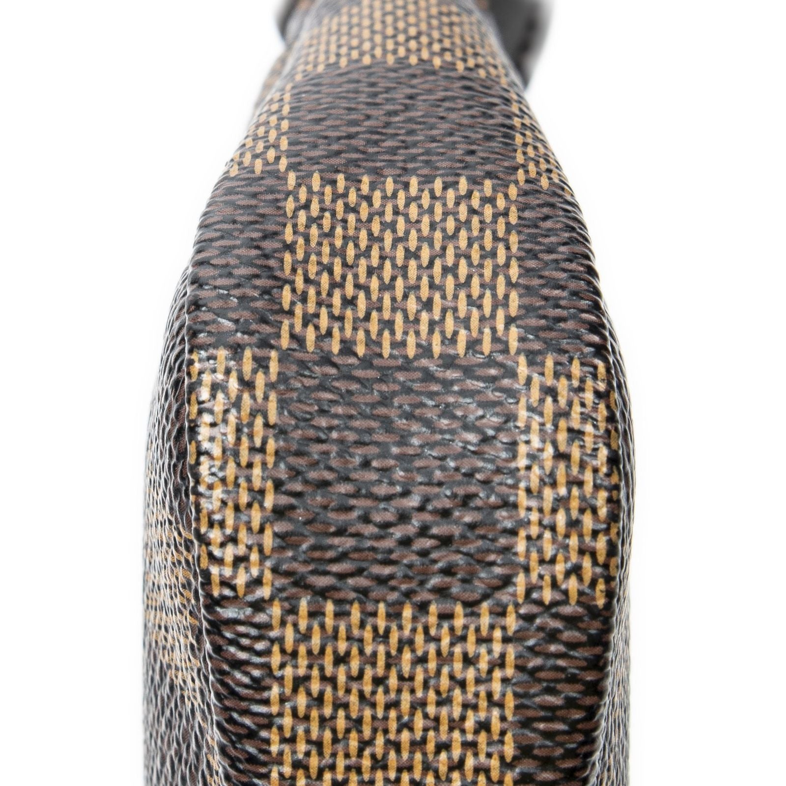 Louis Vuitton Mini Pochette Brown Red Damier Ebene Complice — view 7