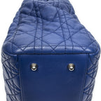 Dior Soft Shopping Tote Navy Canada Lambskin Leather — view 7