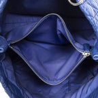 Dior Soft Shopping Tote Navy Canada Lambskin Leather — view 9