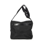 Prada Small Buckle Flap Crossbody Black Nylon Canvas — view 5