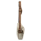 Celine Front Pocket Crossbody Beige Brown Macadam Canvas — view 4