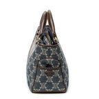 Celine Boogie Bag Blue Denim Brown Macadam — view 4