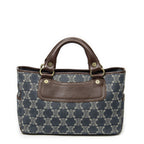 Celine Boogie Bag Blue Denim Brown Macadam — view 5