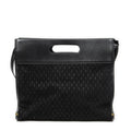 Saint Laurent Convertible Tote Black GG Suede Leather