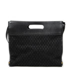 Saint Laurent Convertible Tote Black GG Suede Leather