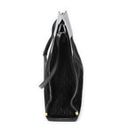 Saint Laurent Convertible Tote Black GG Suede Leather — view 4