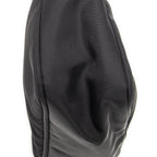 Prada Vintage Rectangle Pochette Black Nylon Canvas Pouch — view 8